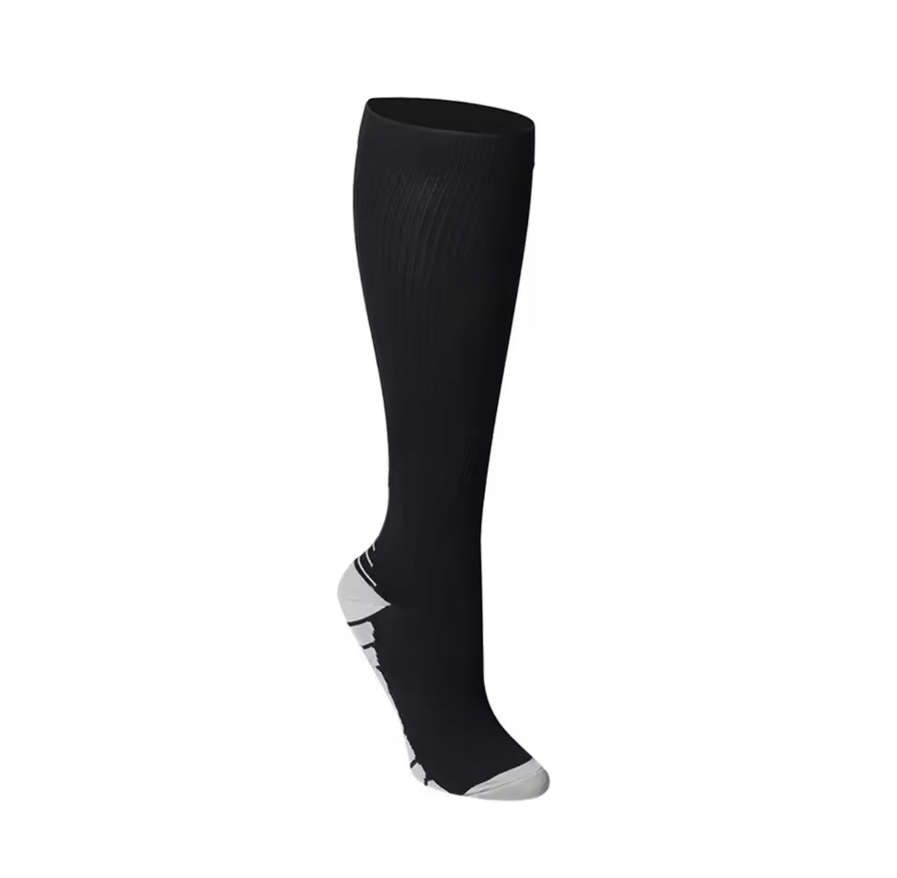 Athletic Series Black Compression Socks