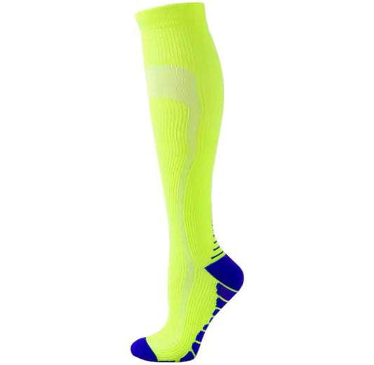 Athletic Series Yellow Compression Socks