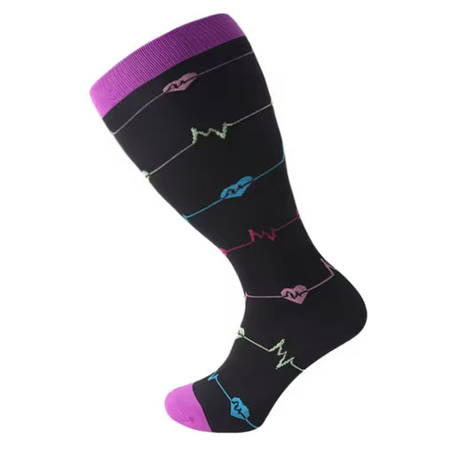 Heart Beat Plus Compression Socks