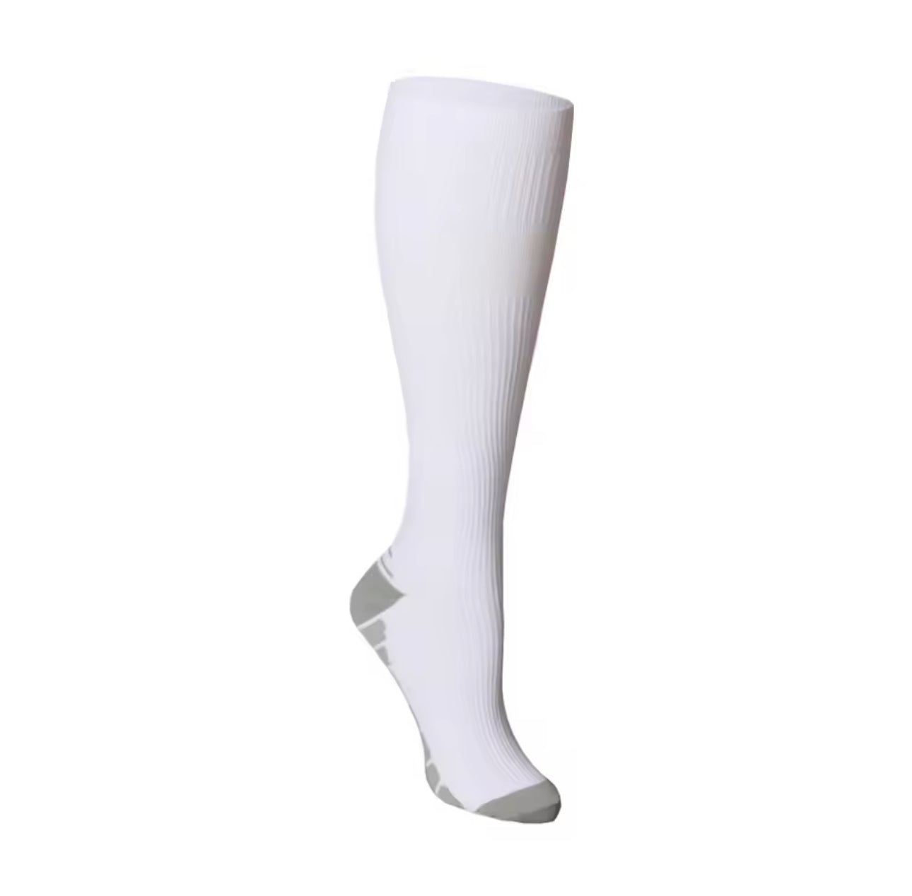 Athletic Series White Compression Socks