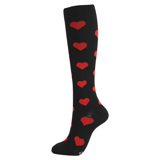 Red Heart Compression Socks