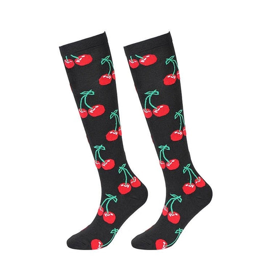 Cherry Compression Socks