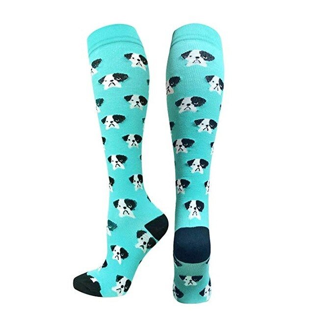 Cute Pup Compression Socks